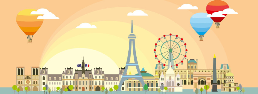 - Puzzle Air Ballon Over Paris 1000p (12000448)