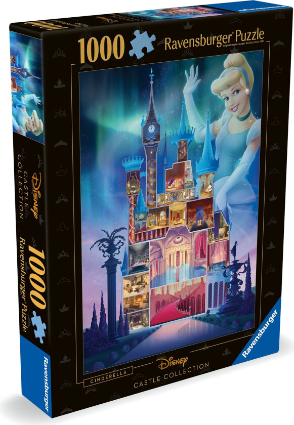 - Puzzle Disney Castles Cinderella 1000p (12000259