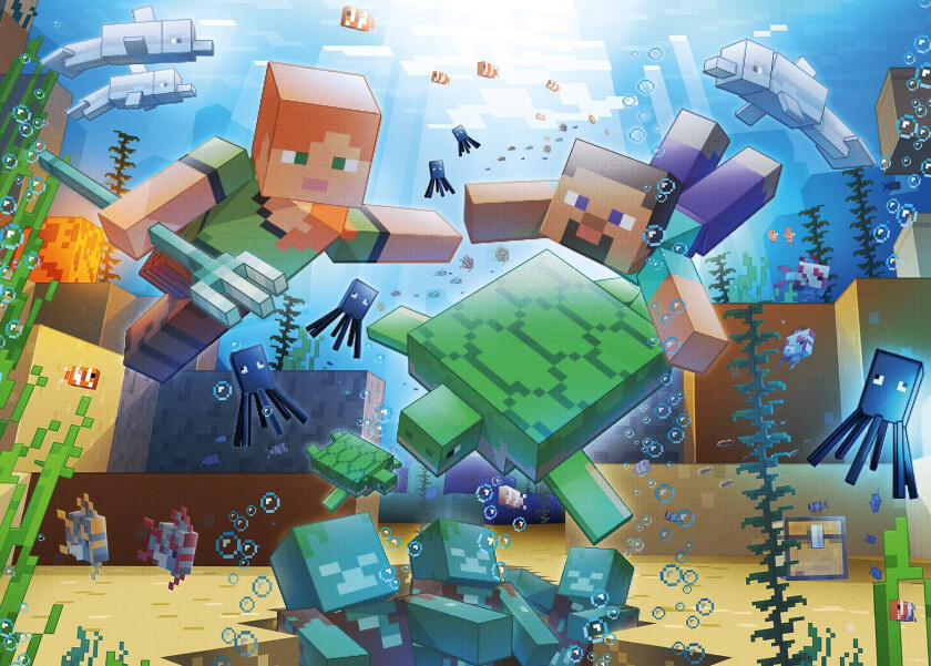 - Puzzle Minecraft Mosaic 1000p (12000421)