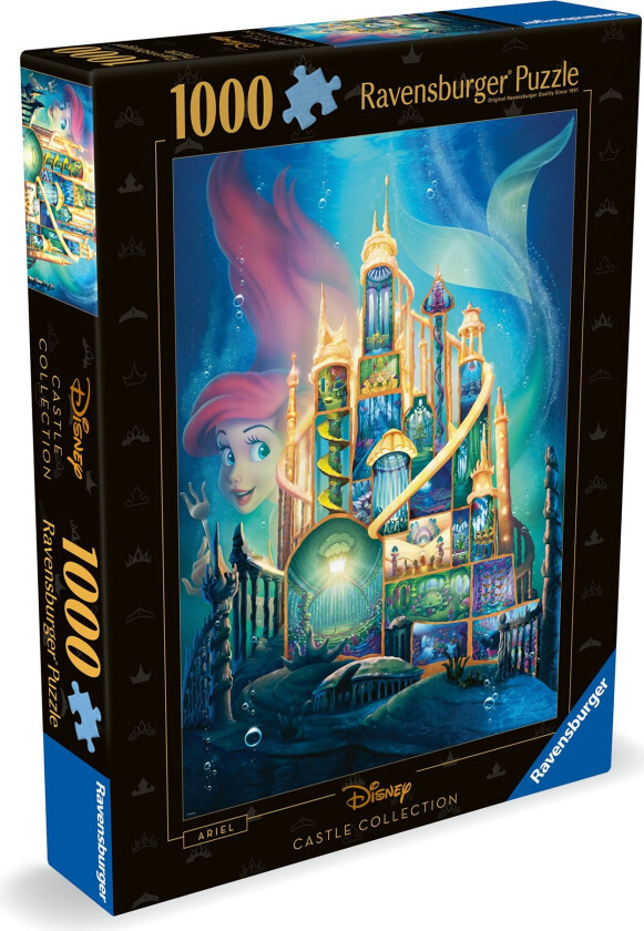 - Puzzle Disney Castles Ariel 1000p (12000265)