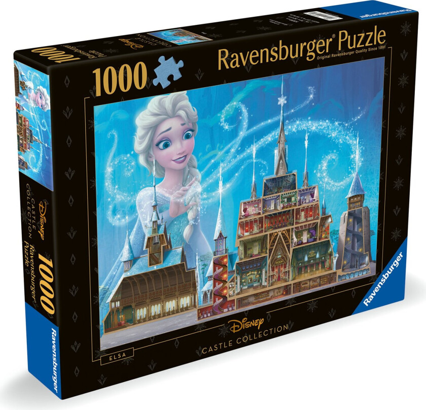 - Puzzle Disney Castles Elsa 1000p (12000261)
