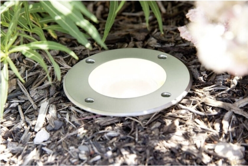 939.92, Utendørs Bakkebelysning, Rustfritt Stål, Metall, Ip67, Hage, Gulvmontering