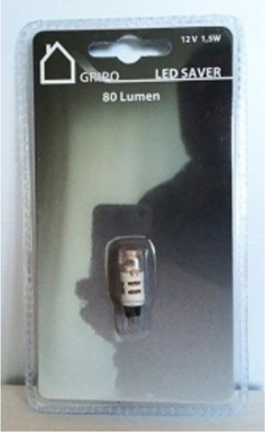 Gripo Power-Led Mini Spot G4 1,2W 30000H 90Lm - 1654684