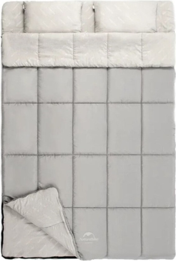 Double Sleeping Bag With Pillow Nh21msd05-Grayish Brown Naturehike