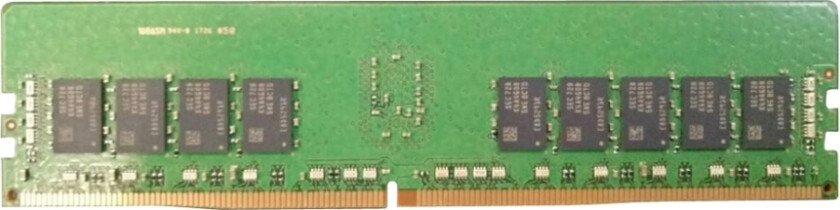 Hpe - Ddr4 - Modul - 8 Gb - Dimm 288-Pin - 2666 Mhz / Pc4-21300 - 1.2 V - Registrert - Ecc