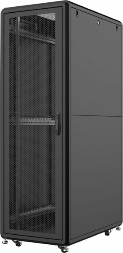 - Rack Skap - 600 X 1000 Mm, Server Line - Free-Standing - Svart, Ral 9005 - 36U - 19"