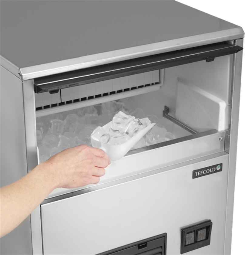 Bilde av Tefcold Proffesjonell Isbitmaskin Tc26 26 Kg/24 Timer
