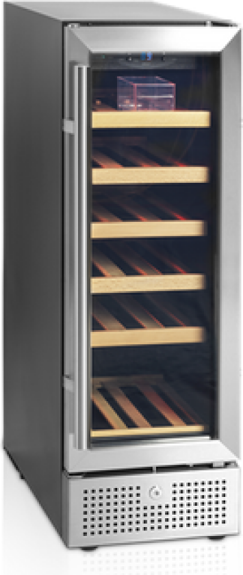 Tefcold Vinskap 1 Sone Stål 86 Cm Tfw100-S