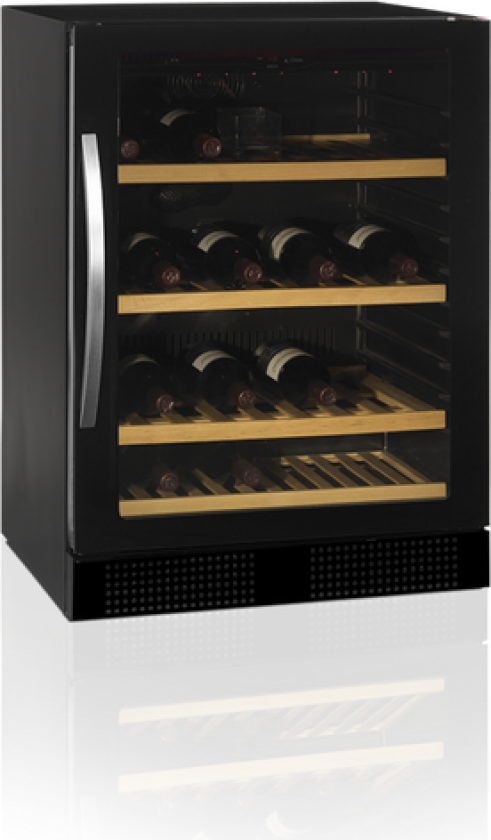 Tefcold Vinskap 1 Sone Sort 82 Cm Tfw160f