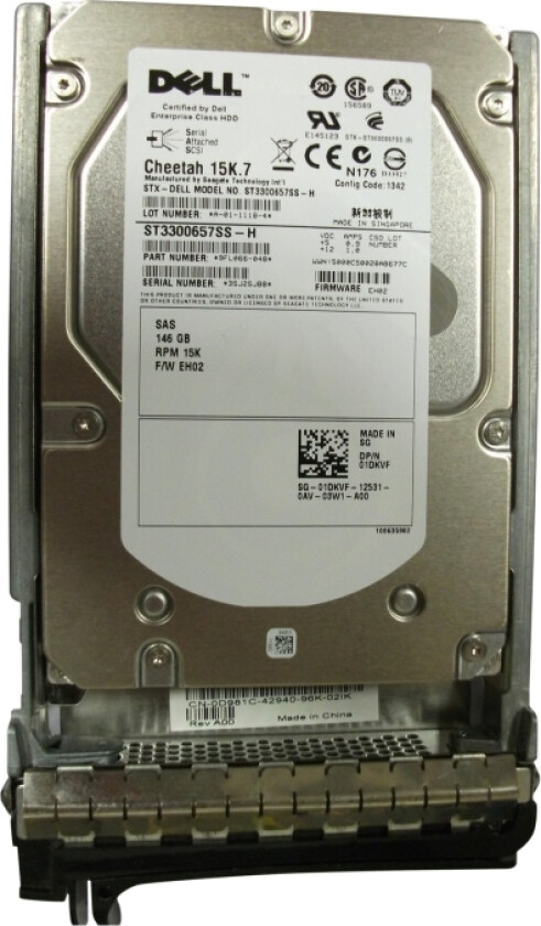 Coreparts - Harddisk - 146 Gb - Intern - 3.5" - Sas - 15000 Rpm