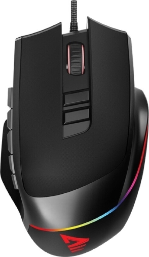 Savio Valiant Gaming Mouse Rgb, Høyre Hendt, Optisk, Usb Type-C, Sort
