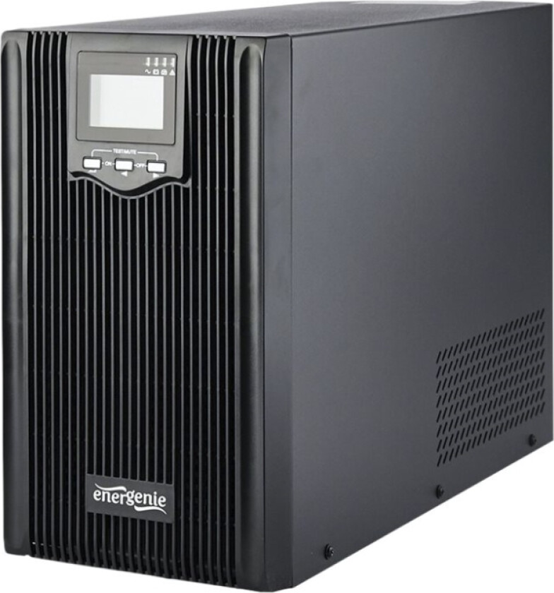 Energenie Eg-Ups-Ps3000-02 - Ups - Ac 220 V - 2400 Watt - 3000 Va - 9 Ah - Usb, Rj-45 - Utgangskontakter: 6 - Svart
