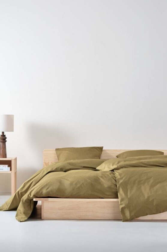 ZACK sengesett enkeltseng - økologisk Bronse