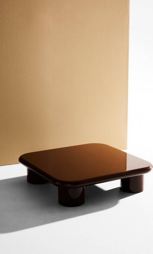 Ted sofabord 80x80 cm Chocolate brown