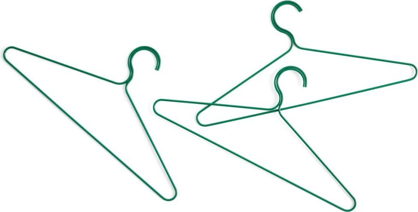 HAY Colour kleshenger 3-stk. Jungle green