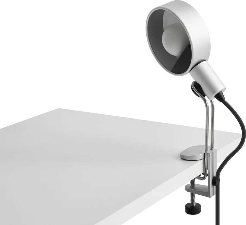 HAY Cupola Clip klemmelampe 29,5 cm Clear anodised