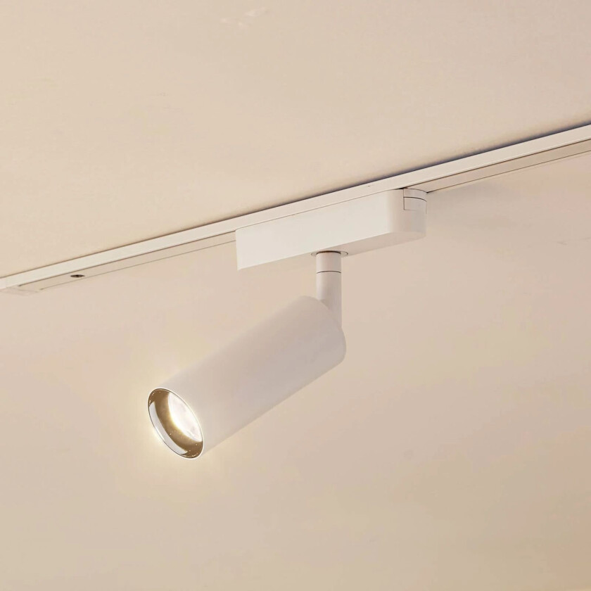 LED-spot 48 V Lumaro, hvit, Ø 4 cm, aluminium