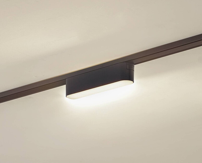 LED-list 48 V Lumaro, svart, 5 W, plast