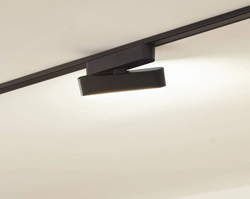 LED-list 48 V Lumaro, svart, 5 W, roterbar