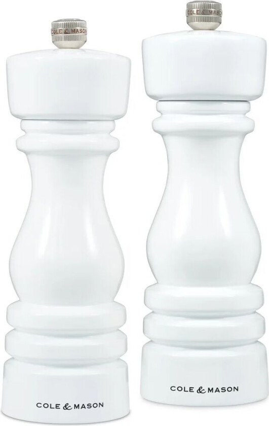 Gloss London salt- og pepperkvernsett 18 cm