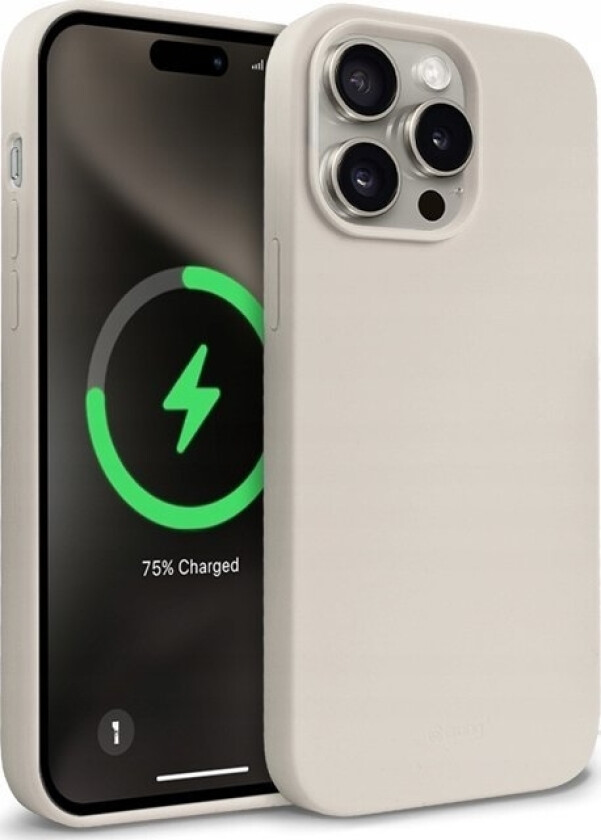 Etui Color Cover Magnetic Apple Iphone 15 Pro Magsafe Kamienny Be