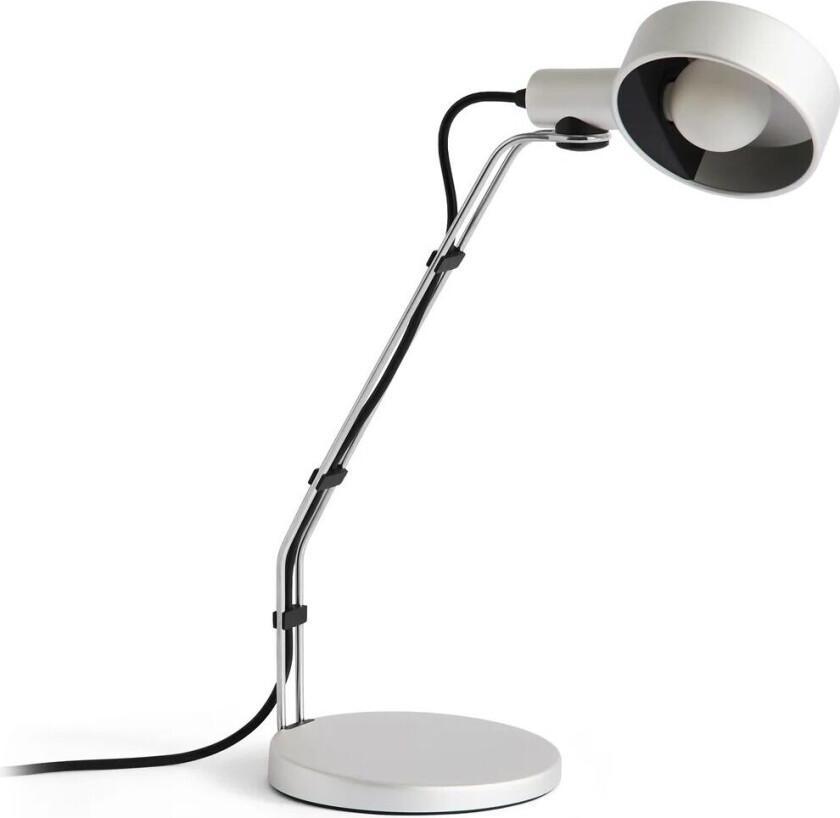 HAY Cupola Desk bordlampe 40,8 cm Clear anodised