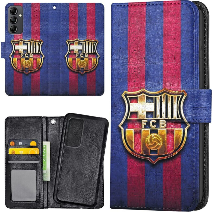Samsung Galaxy A15 - Lommebok Deksel FC Barcelona