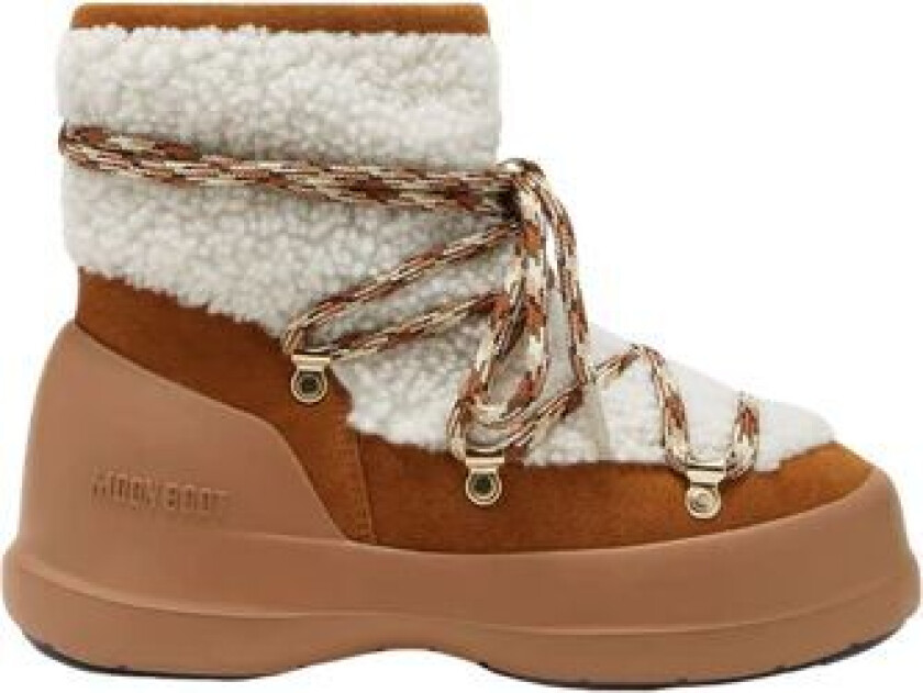 Bilde av Moon Boot Luna Shearling - Whisky/Off White 38