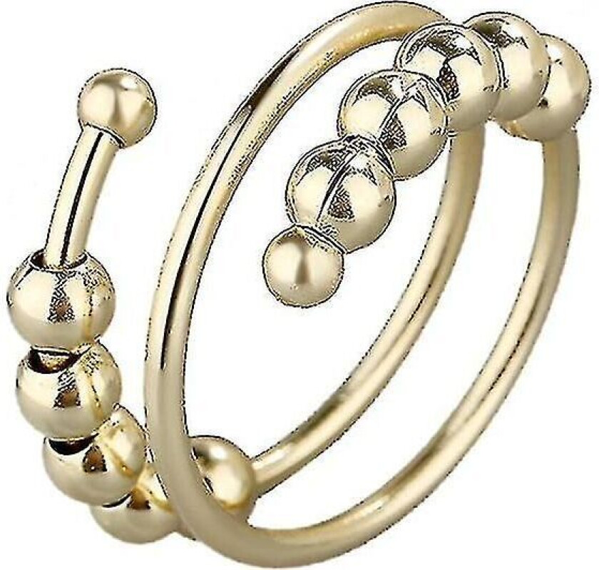Color Retention Fidget Spinner Ring