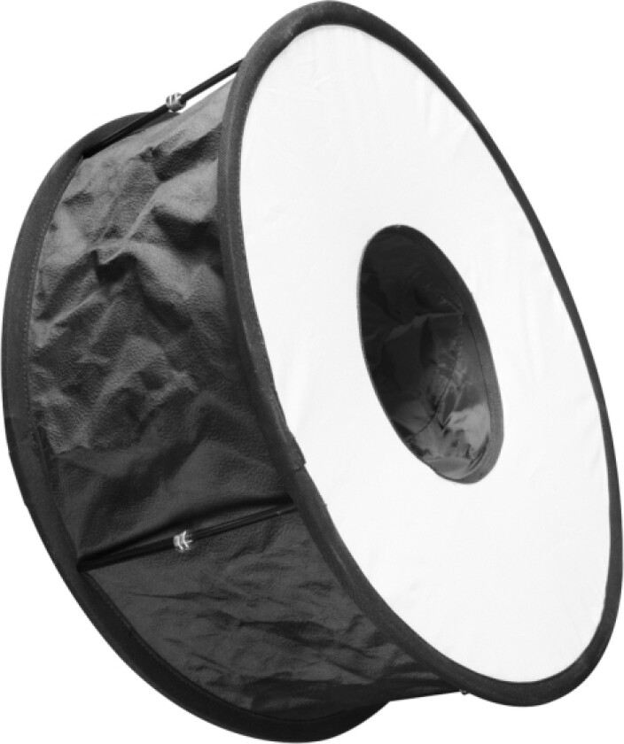 Pro Softbox Roundlight, Sort, Hvit, 46 Cm, 360 G