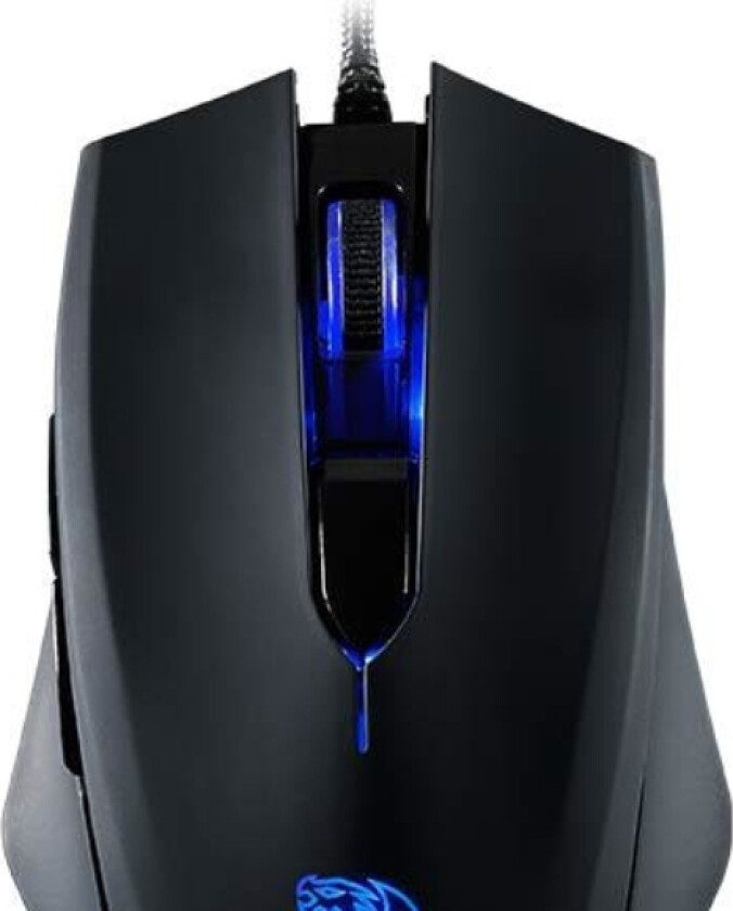 Tt Esports Talon Blu, Optisk, Usb Type-A, 3000 Dpi, Sort