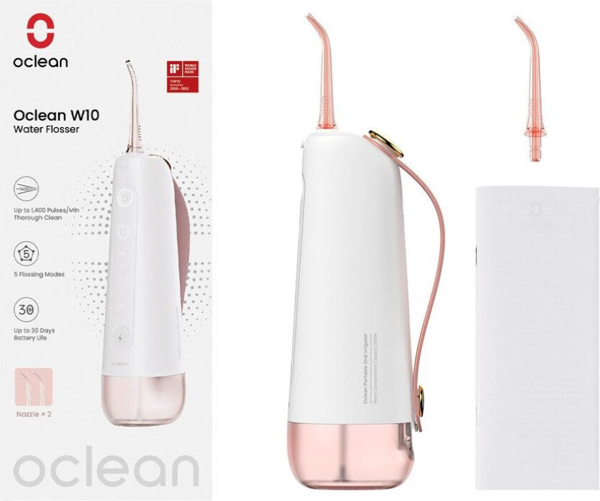 W10 Water Flosser Pink