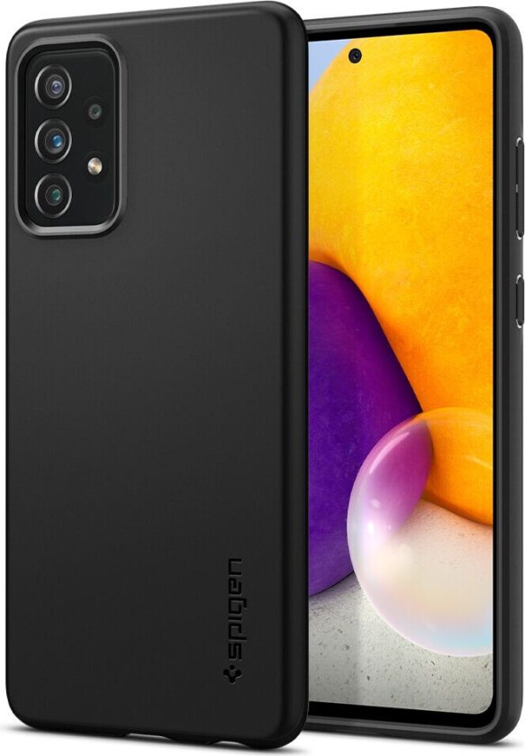 Samsung Galaxy A72 Deksel Thin Fit Svart