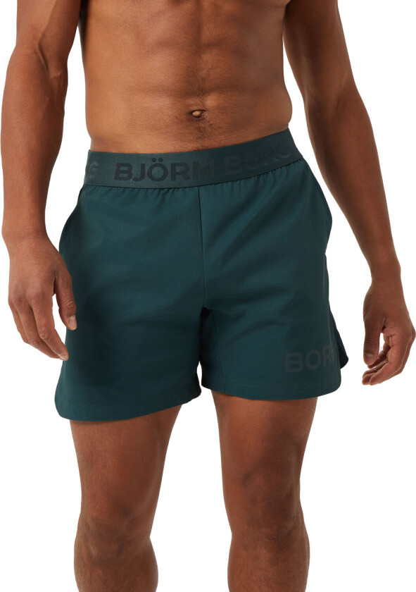 Men's Borg Short Shorts Green Gables S