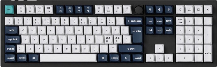 Q6 Max Qmk Trådløst Mekanisk Tastatur [Gateron Jupiter Brown] - Iso