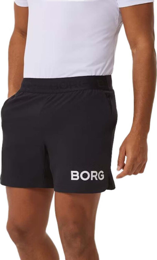 Men's Borg Short Shorts Black Beauty Black Beauty/Black XXL