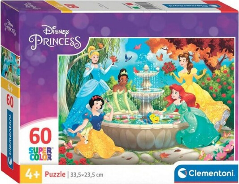 Jigsaw Puzzle Super Color Disney Princess 60 pcs. Gulv