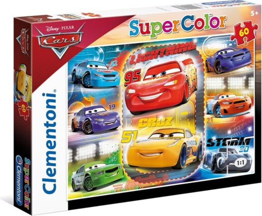 Jigsaw Puzzle Super Color Cars 3 60 pcs. Gulv