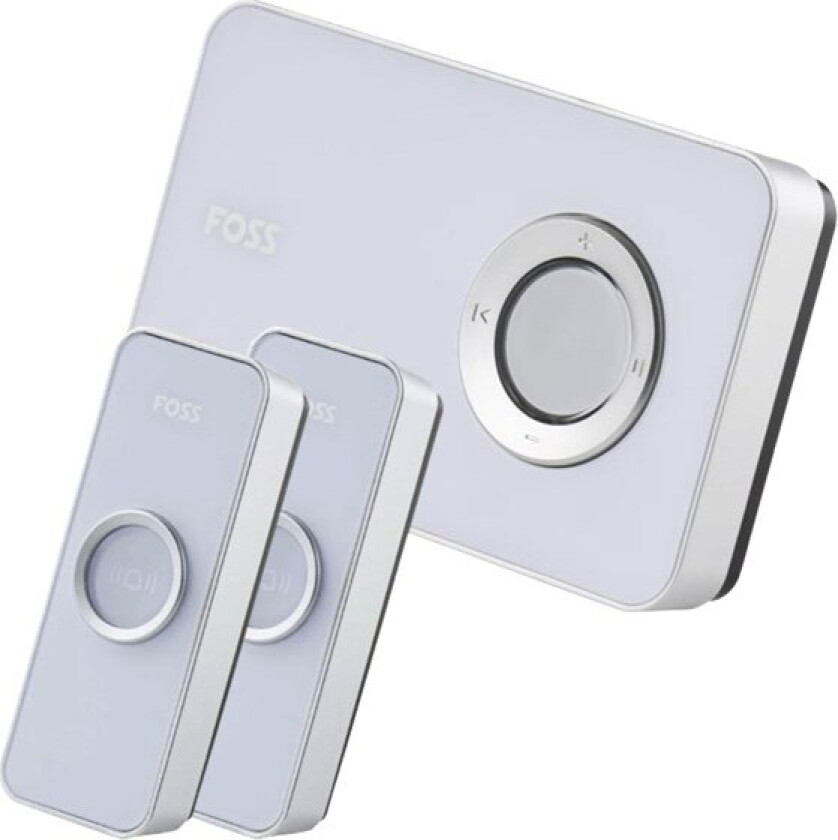 TREND Doorbell DESIGN - Optional ringing sound White