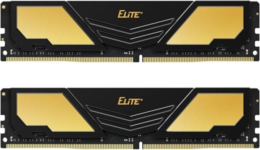 Team Elite Plus DDR4-3200 - 16GB - CL22 - Dual Channel (2 pcs) - Intel XMP - Svart
