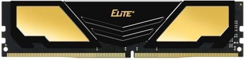 Team Elite Plus DDR4-2666 - 8GB - CL19 - Single Channel (1 pcs) - Intel XMP - Svart