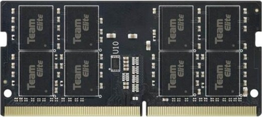 Team Elite SODIMM DDR4-2666 - 32GB - CL19 - Dual Channel (2 pcs) - Svart