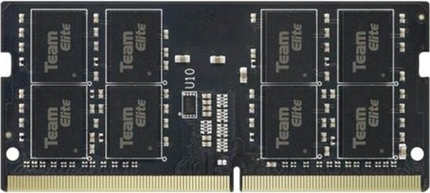 Team Elite SODIMM DDR4-2666 - 32GB - CL19 - Single Channel (1 pcs) - Svart