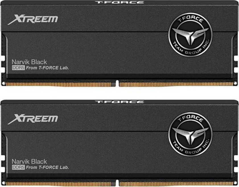 T-Force XTREEM DDR5-7200 - 32GB - CL34 - Dual Channel (2 pcs) - Intel XMP - Svart