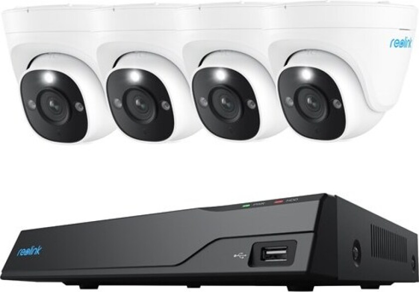 8 Channel 8MP NVR System with 4x 8MP Dome PoE Camera