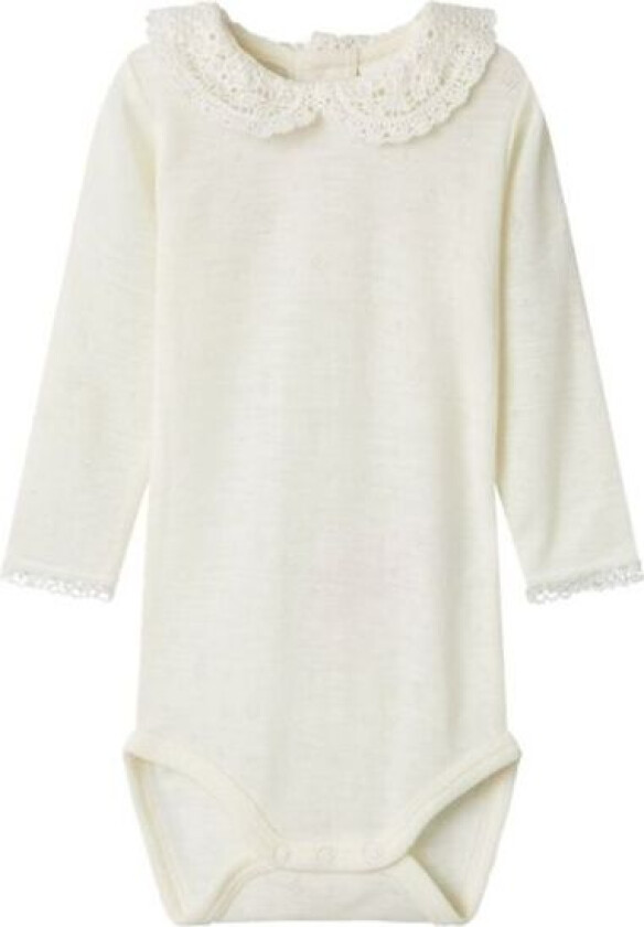 Bilde av Name It - Body Ull med krage Baby Wang Snow White