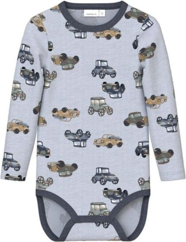 Name It - Body Ull Wang Cars Gray Dawn AOP