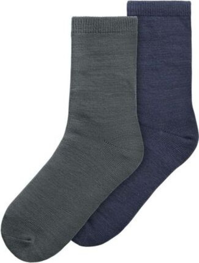 Name It - 2 Pk Ullsokker Jr Wak Ombre/ Dark Grey Melange