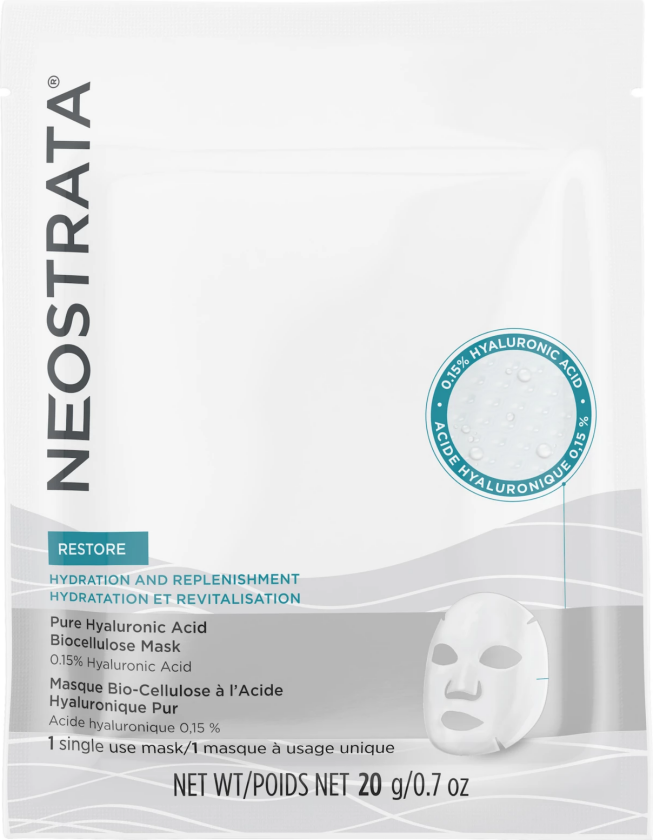 Restore Pure Hyaluronic Acid BioCellulose Mask 20 g