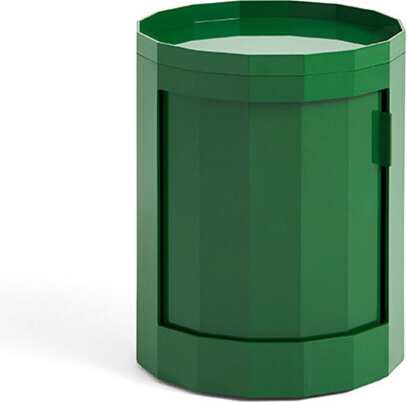 Hay - Facet Cabinet incl. Feet & castors Low Spinach Green